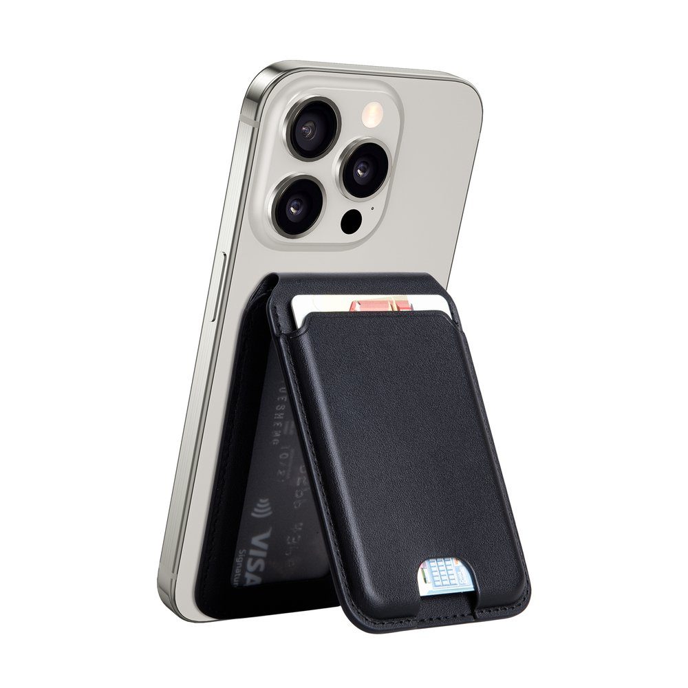 Картхолдер WIWU Mag Wallet Pro MW-003 Kevlar Black (6977703652895) 7