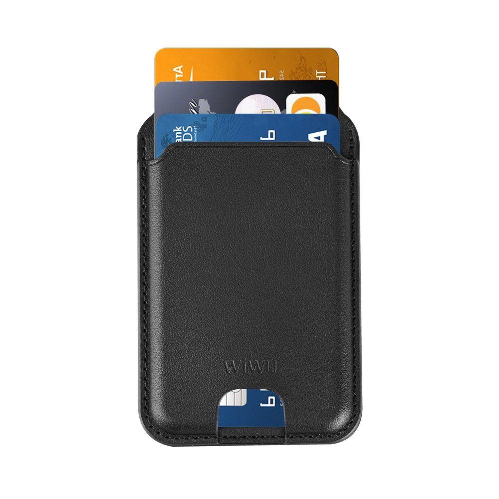Картхолдер WIWU Mag Wallet Pro MW-003 Kevlar Black (6977703652895) 3