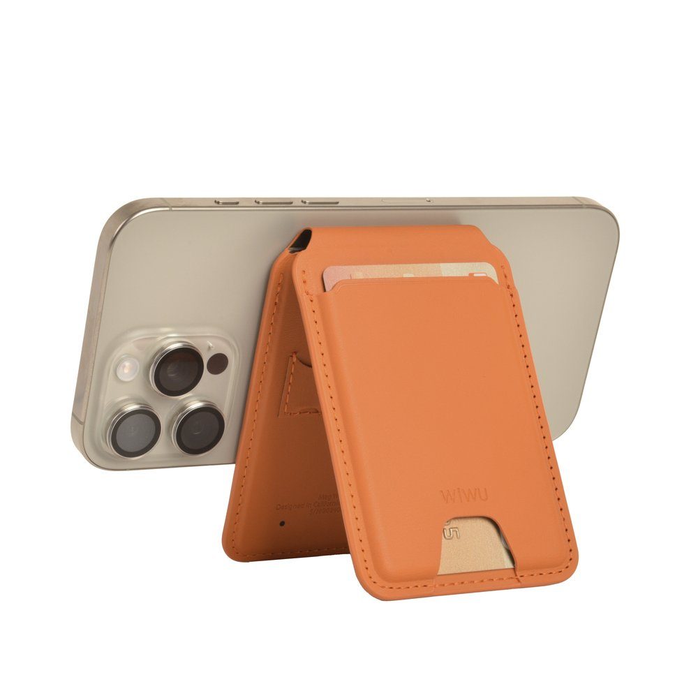 Картхолдер WIWU Mag Wallet FM MW-005 Brown (6977703650495) 7