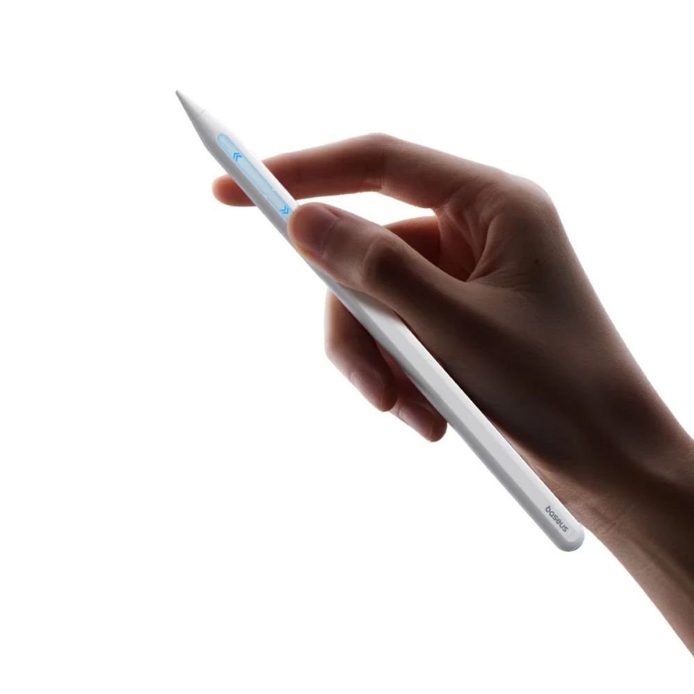 Стилус Baseus Smooth Writing PS3 Pro 360° Touch Operation Wired Charging Stylus Moon White (With Type-C*1 Cable and Tip*1) (B0004A01) 5
