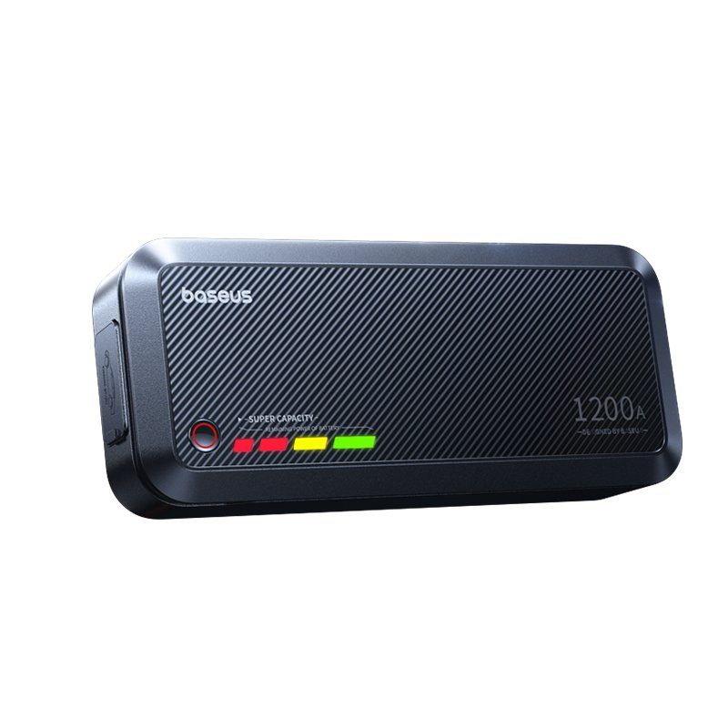 Автомобільний пуско-зарядний пристрій Baseus PrimeTrip VJ1 Supercapacitor Car Jump Starter 1200A Cosmic Black (C00269000121-00) 4