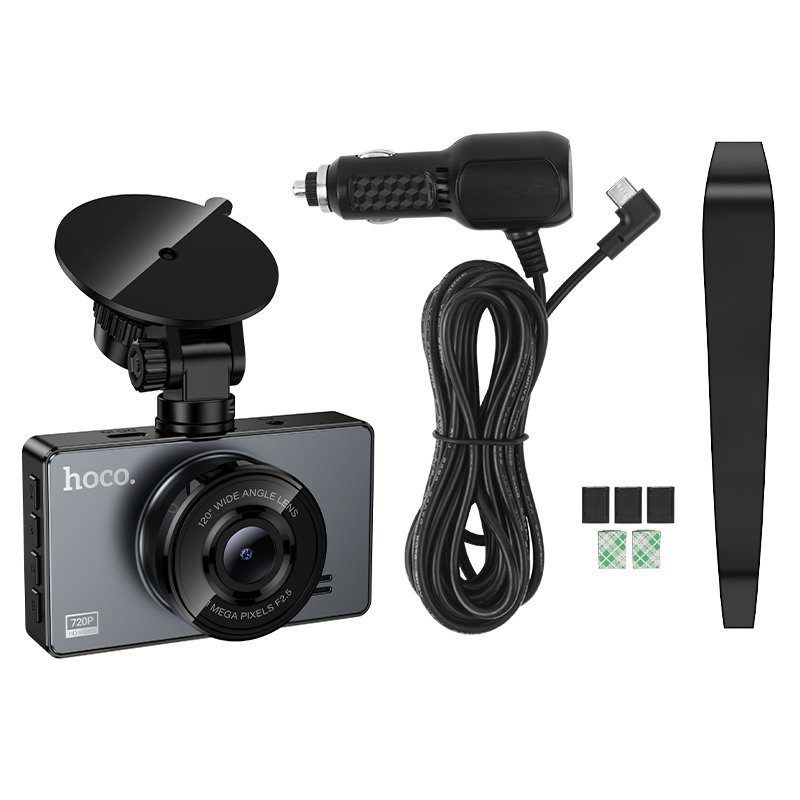 Відеореєстратор HOCO DV14 3-inch screen display driving recorder(720P) (6942007653961) 7
