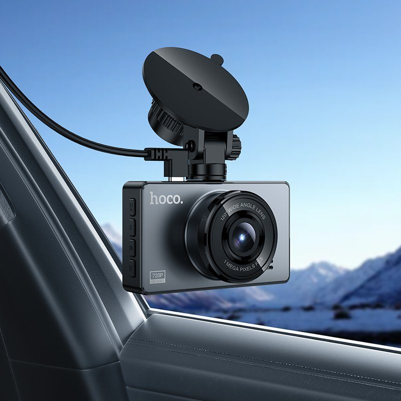 Відеореєстратор HOCO DV14 3-inch screen display driving recorder(720P) (6942007653961) 8