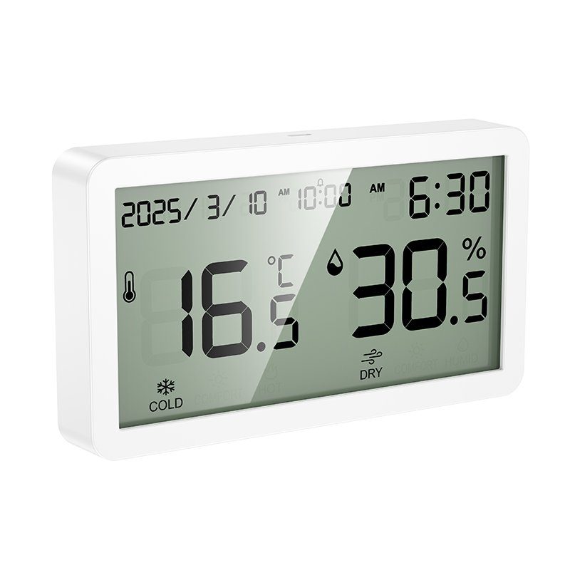 Термогігрометр HOCO HX42 indoor electronic alarm clock thermometer and hygrometer (6942007661270) 4