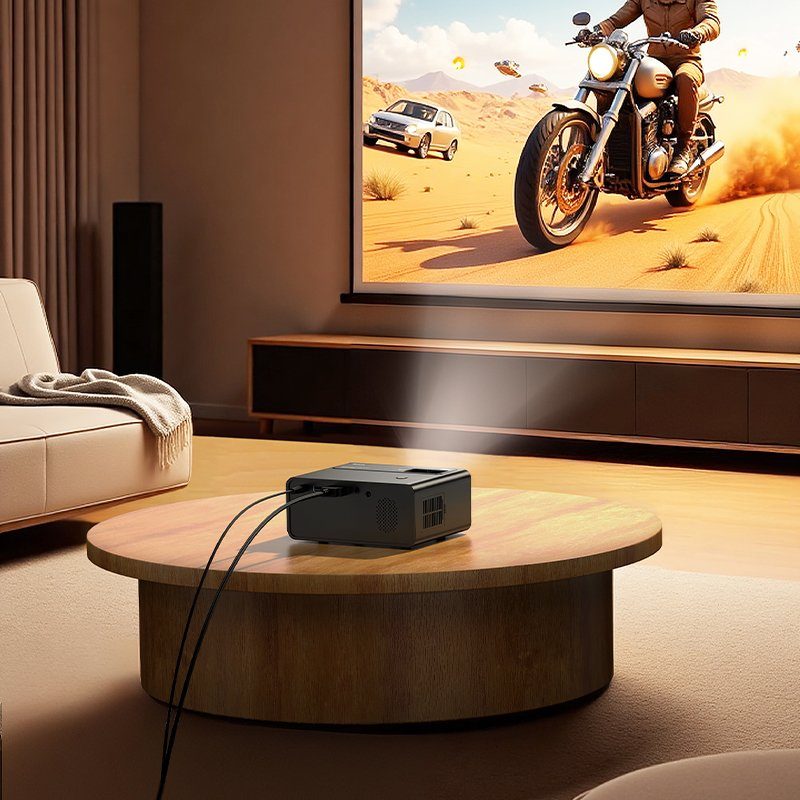 Проектор HOCO DT6 wireless projector (720P same screen version) (EU) (6942007663632) 9
