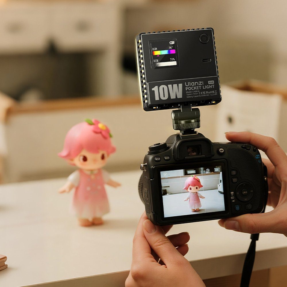 Накамерне світло Ulanzi C01RGB 10W Pocket light (L205) 9
