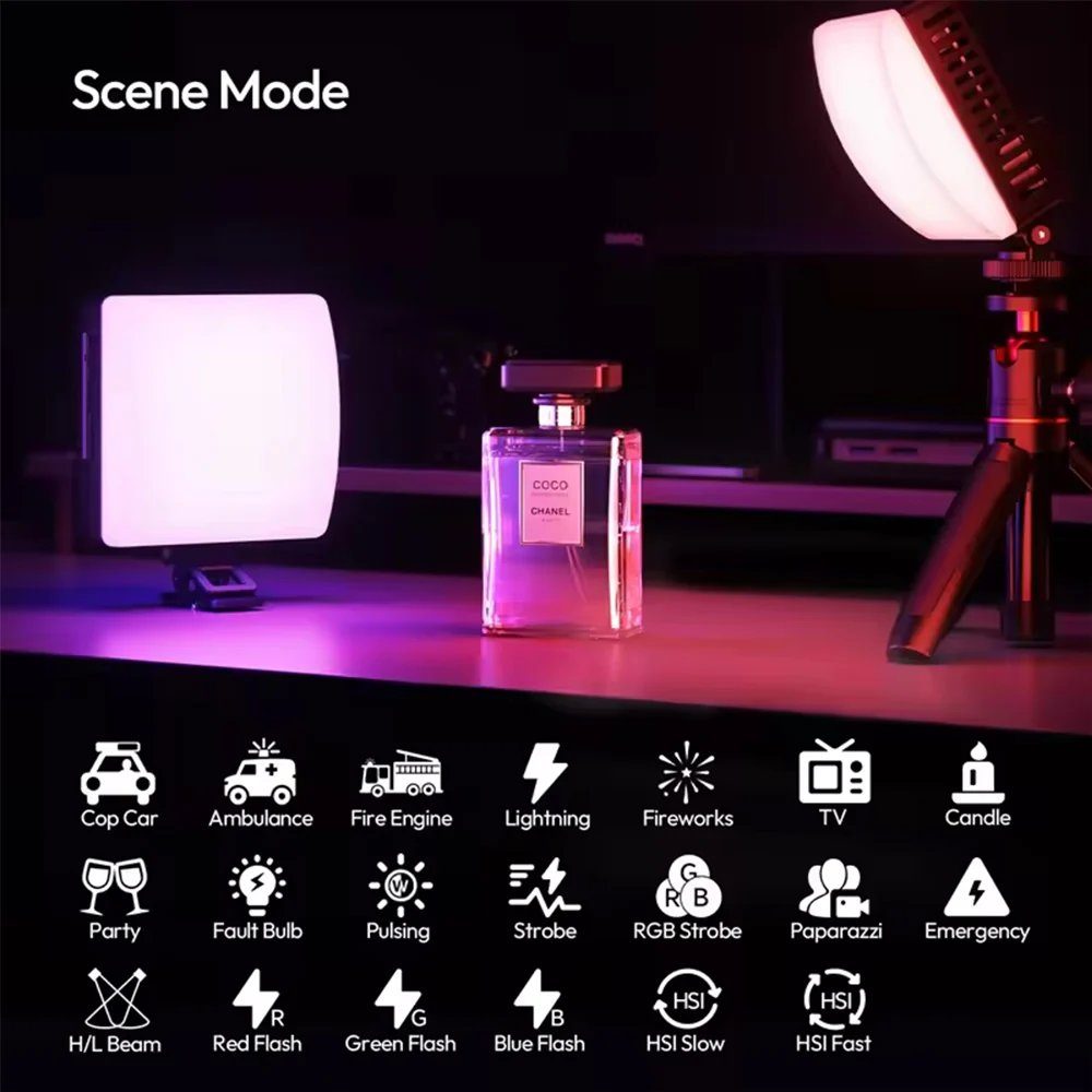 Накамерне світло Ulanzi C01RGB 10W Pocket light (L205) 7