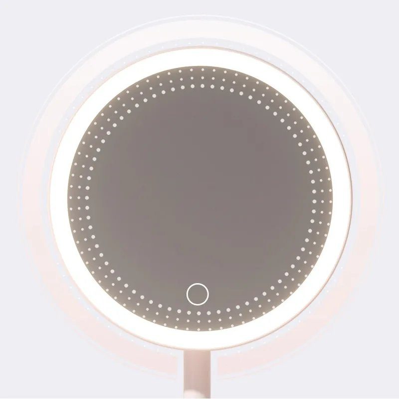 Дзеркало для макіяжу Xiaomi DOCO LED Beauty Sunlight Small Mirror Standard Edition Simple White (XM001) 6