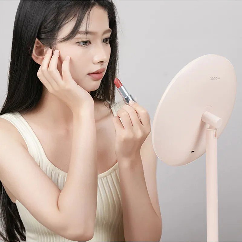 Дзеркало для макіяжу Xiaomi DOCO LED Beauty Sunlight Small Mirror Standard Edition Simple White (XM001) 5