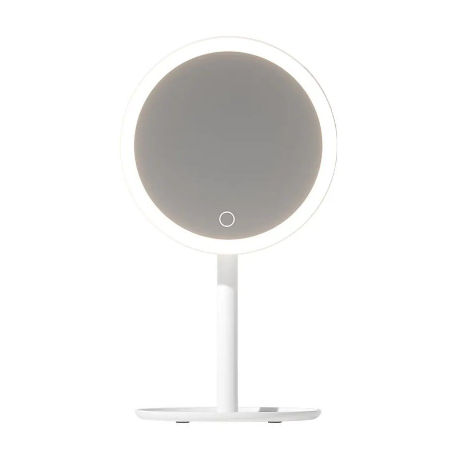 Дзеркало для макіяжу Xiaomi DOCO LED Beauty Sunlight Small Mirror Standard Edition Simple White (XM001)