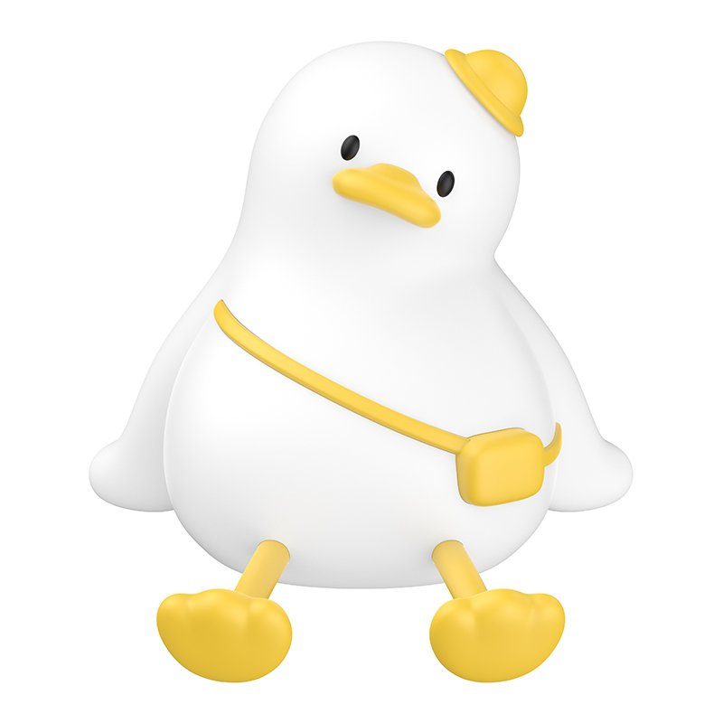 Світильник HOCO HX16 2W. 1200 mAh. Silicone lamp Duck (6942007672757) 4