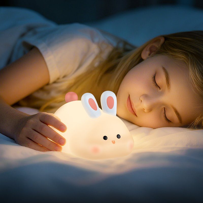 Світильник HOCO HX16 2W. 1200 mAh. Silicone lamp Rabbit (6942007672764) 5