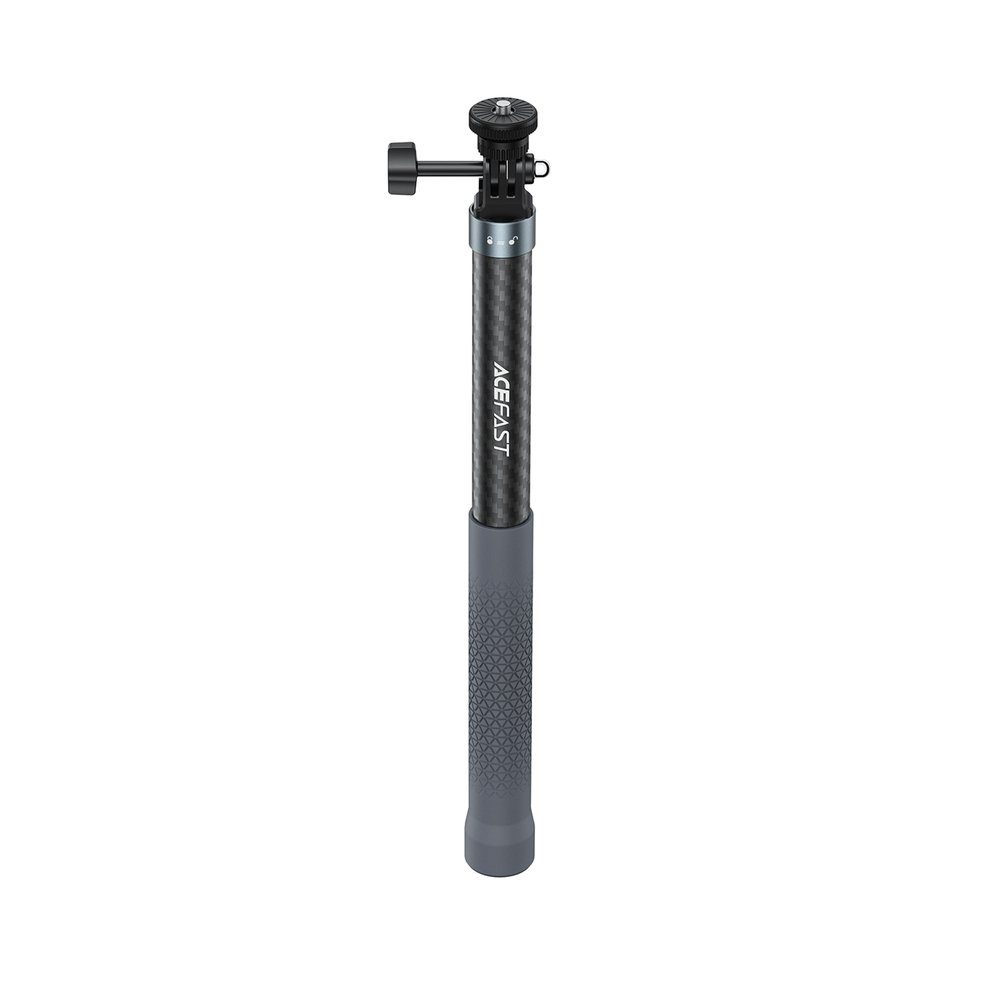 Монопод ACEFAST E38 1.2m carbon fiber telescopic selfie stick Gray-Black (6974316286028) 3