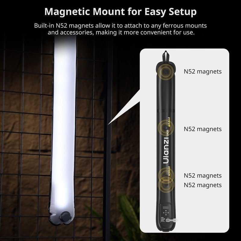 Відеосвітло Ulanzi UA20 20W Portable Air Tube Light (L110 UA20) (L110) 8
