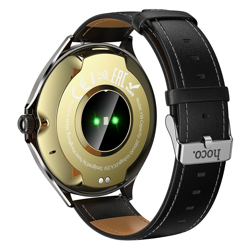 Смарт-годинник HOCO Y39 43mm. 280 mAh. IP67 Smart watch(call version) Black (6942007673259) 4