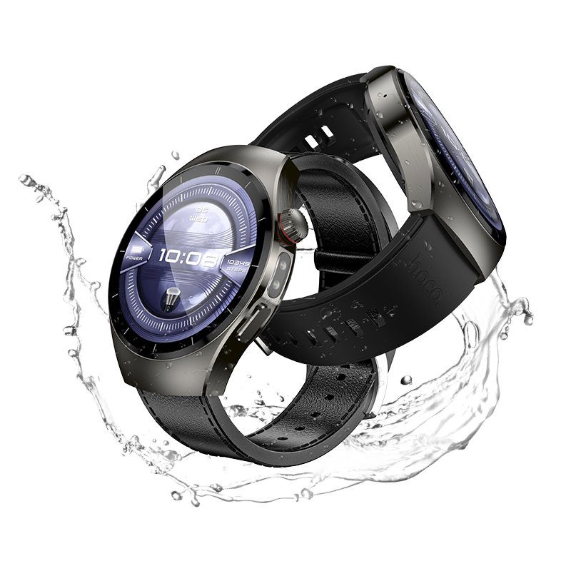 Смарт-годинник HOCO Y40 38mm. 315 mAh. IP68  Smart watch(call version) Black (6942007672078) 8