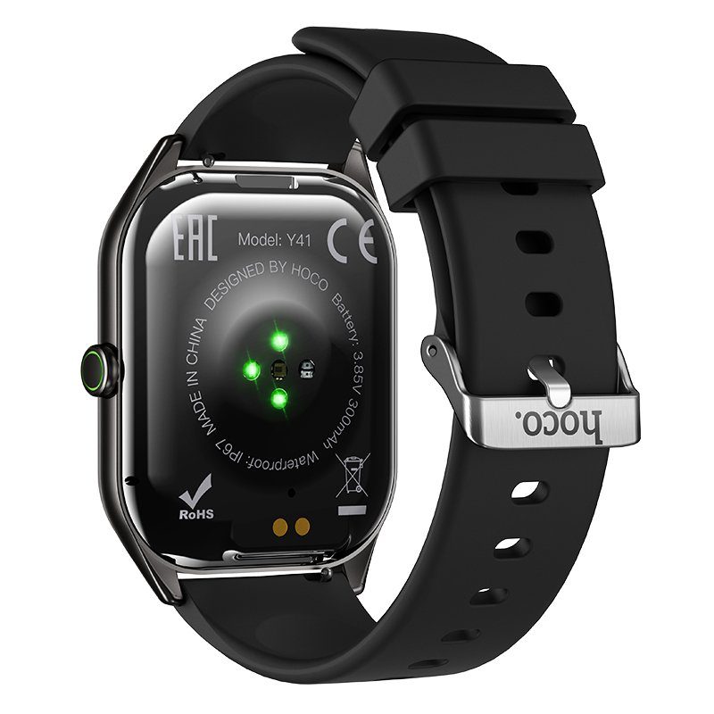 Смарт-годинник HOCO Y41 Smart watch(call version) Black (6942007674133) 4