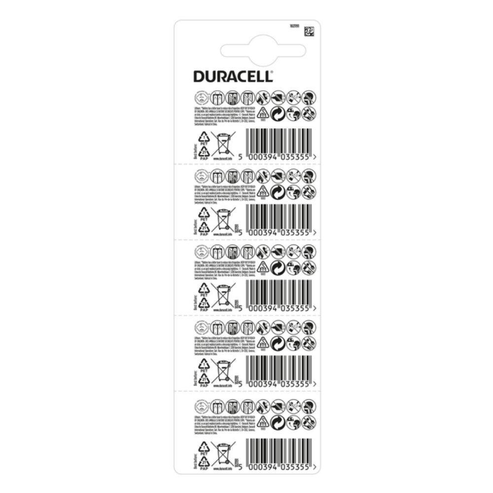 Батарейка Duracell CR2032 (5шт) (5000394035355) 2