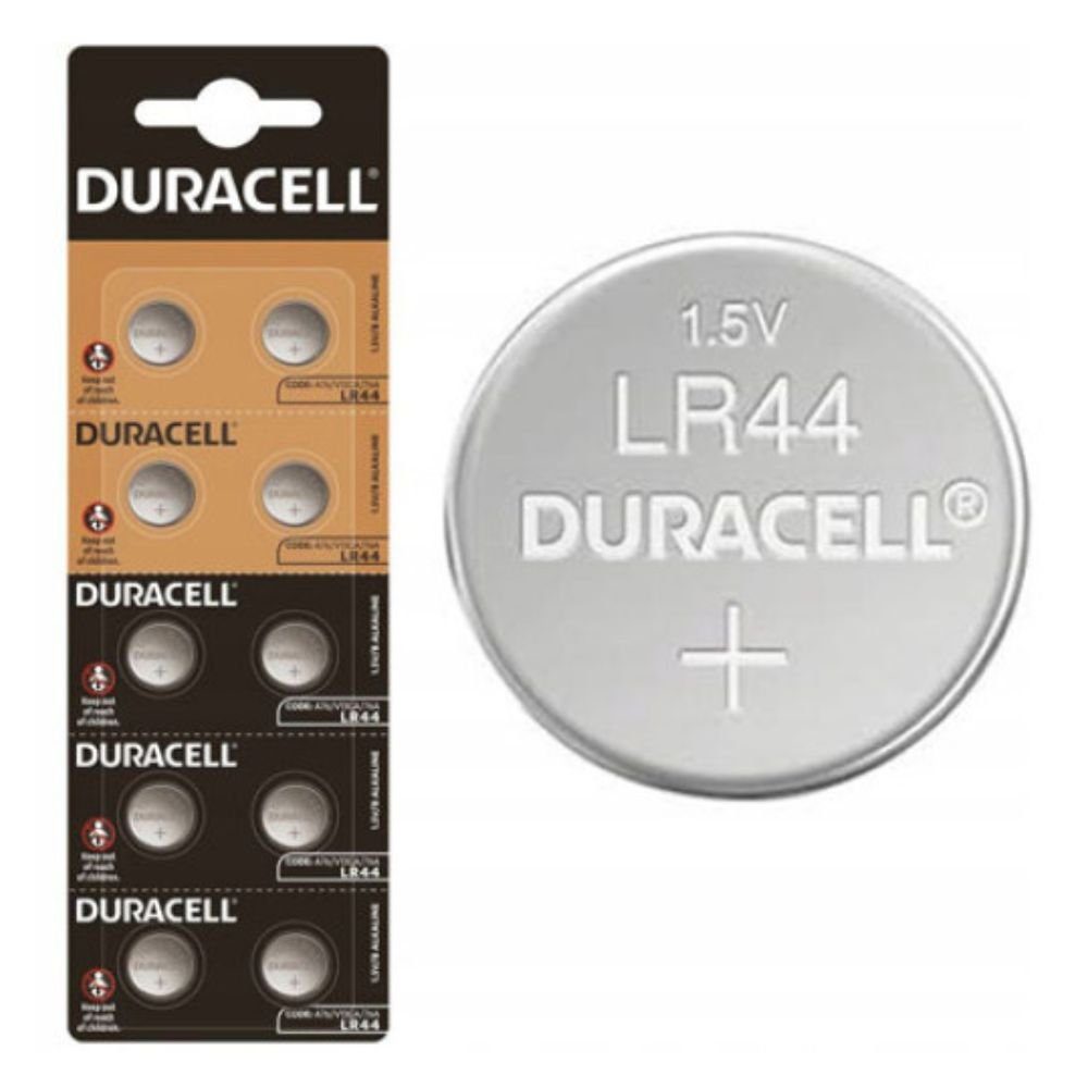 Батарейка Duracell LR44/A76 (10шт) (5000394132061) 2