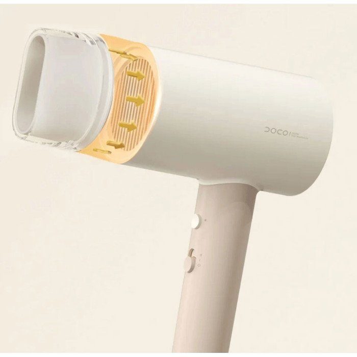 Фен Xiaomi Doco negative ion hair dryer soft and fast dry hair care Small Milk (Китайська вилка) (AN001SM) 2