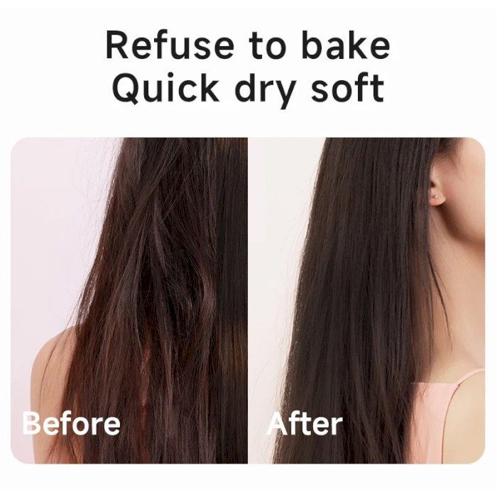Фен Xiaomi Doco negative ion hair dryer soft and fast dry hair care Pink (Китайська вилка) (AN002P) 9