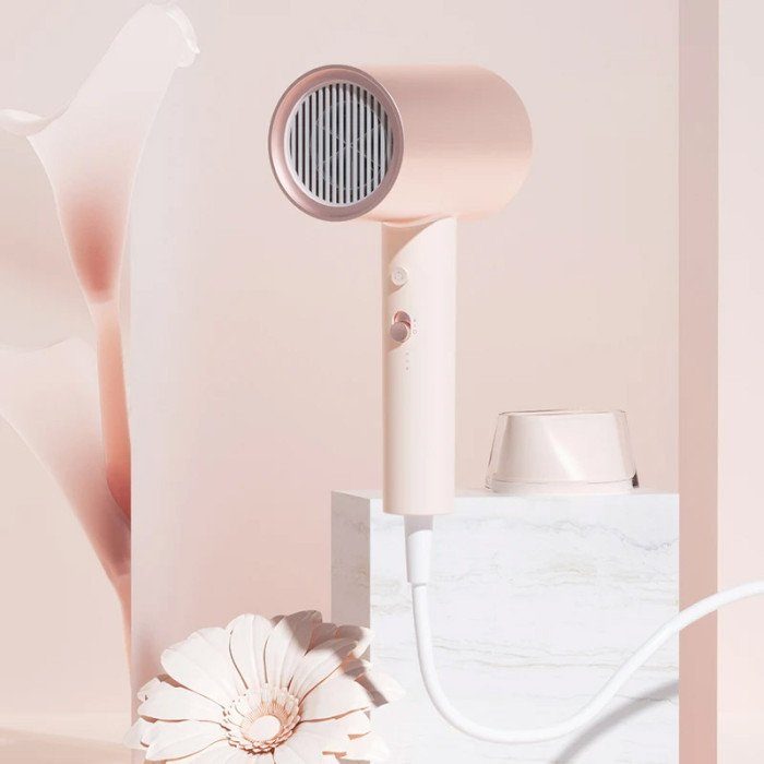 Фен Xiaomi Doco negative ion hair dryer soft and fast dry hair care Pink (Китайська вилка) (AN002P) 11