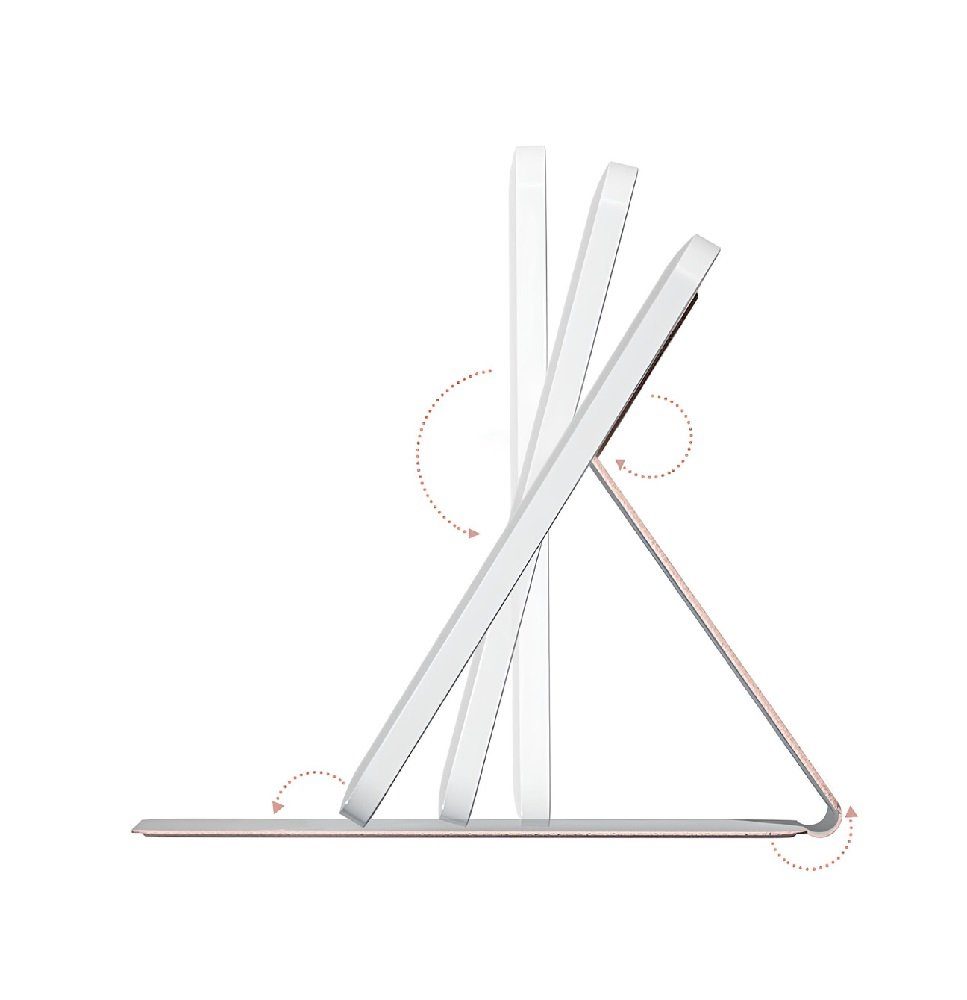 Дзеркало для макіяжу Xiaomi DOCO 11 " Daylight Portable Flat Mirror Pro Pink (FM008P) 4