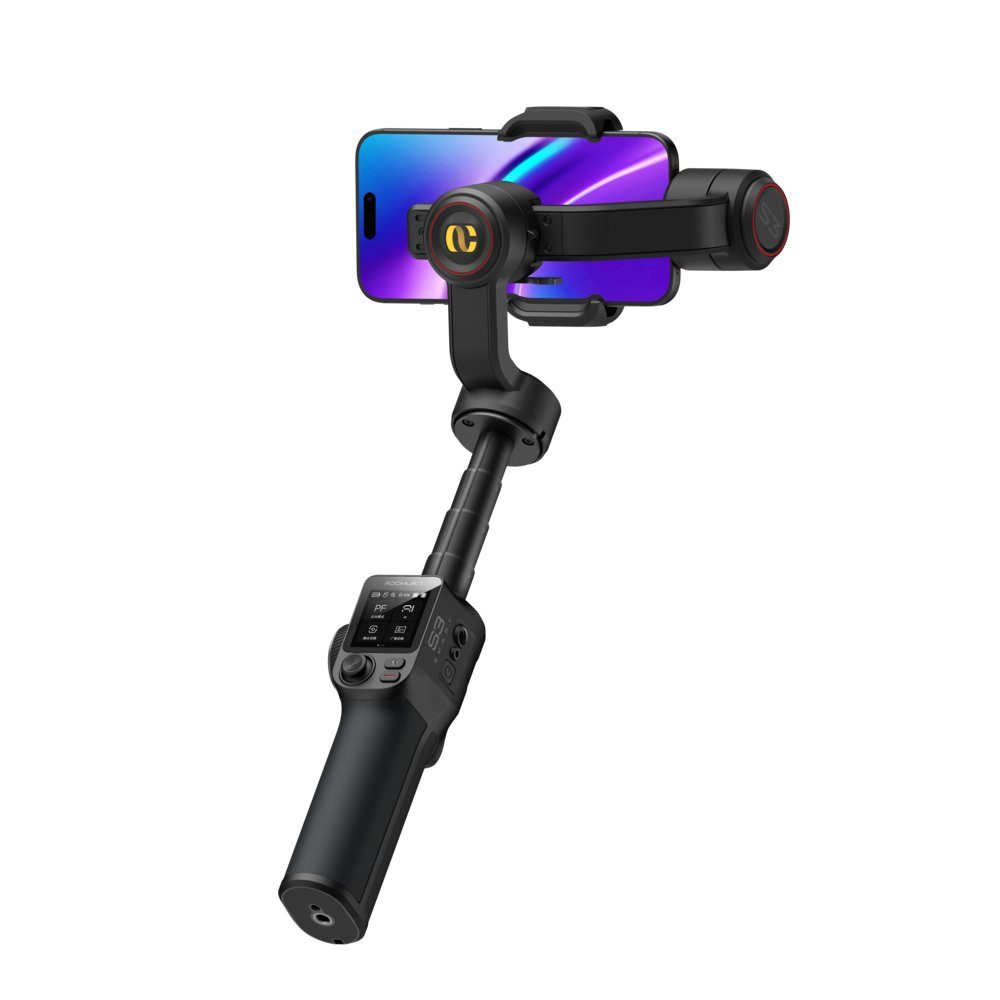 Триосьовий стабілізатор AOCHUAN Professional Gimbal Stabilizer for Smartphone SMART X3 AI Black (AOCHUAN-SMARTX3AI-W) 5