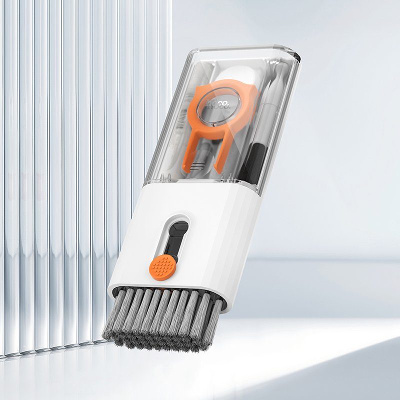 Багатофункціональний інструмент для чищення HOCO UT2 Multifunctional cleaning set White (6942007674607) 8