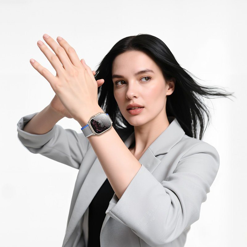 Смарт-годинник HOCO Y42 Ultra 53mm. 260 mAh. IP67 Smart watch(call version) Black (6942007675291) 5