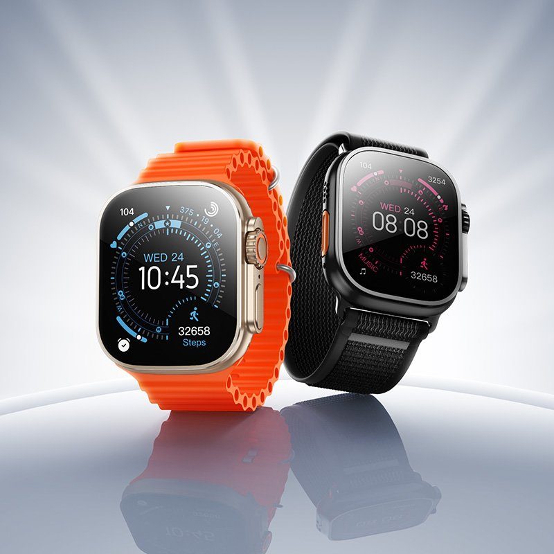 Смарт-годинник HOCO Y42 Ultra 53mm. 260 mAh. IP67 Smart watch(call version) titanium gold (6942007675307) 5