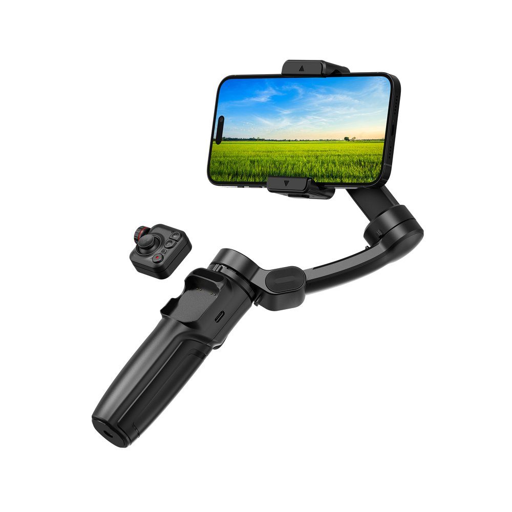 Триосьовий стабілізатор WIWU AI Smart Checking Gimbal PRO Wi-SE016 Black (6977703654363) 3