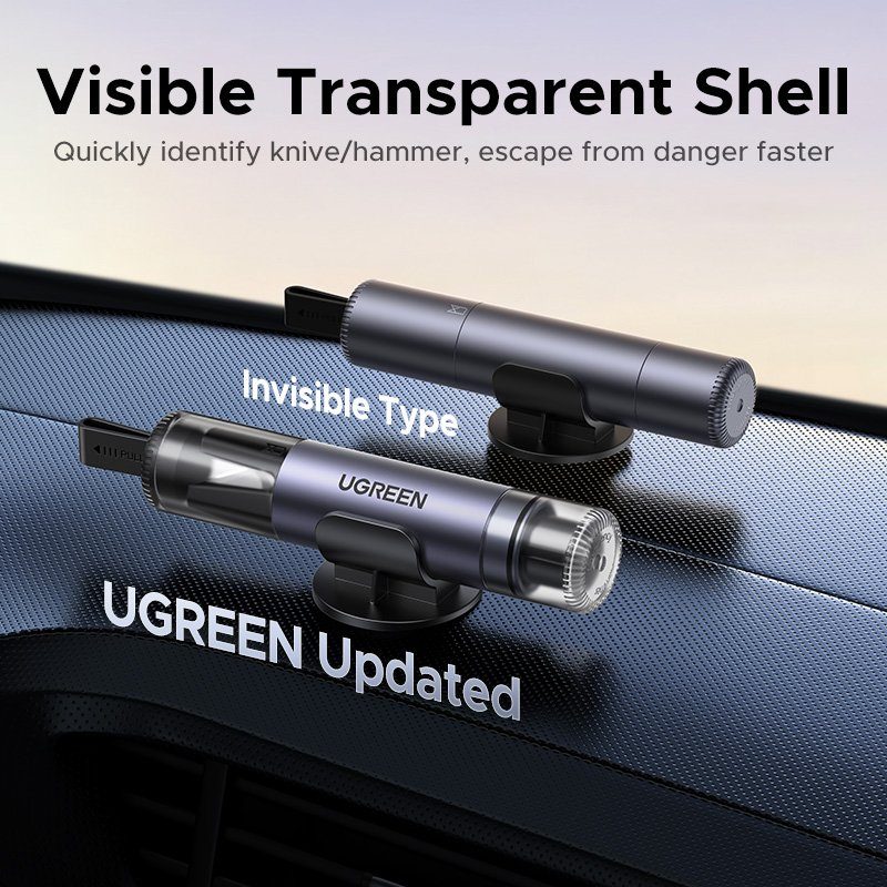 Автомобільний молоток UGREEN LP821 Car Safety Hammer (UGR-35347) 9