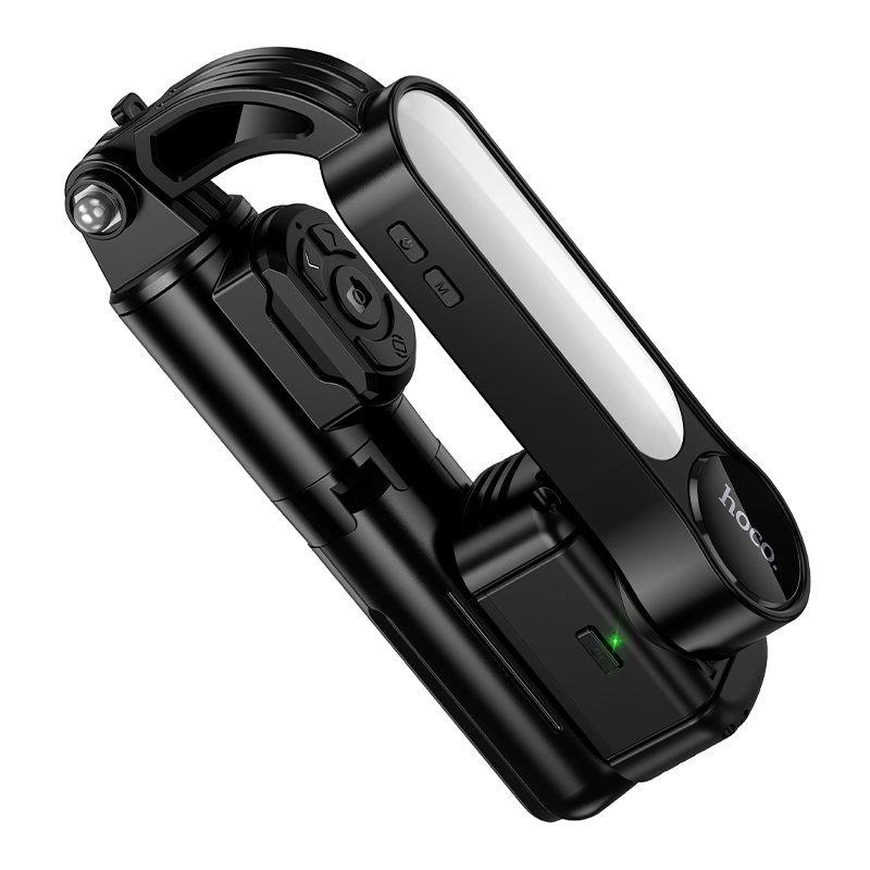 Селфі-трипод HOCO K90 Feliz single-axis live broadcast holder Black (6942007673204) 8
