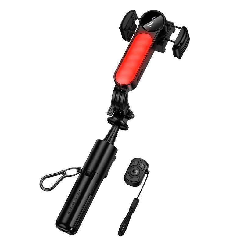 Селфі-трипод HOCO K90 Feliz single-axis live broadcast holder Black (6942007673204) 6