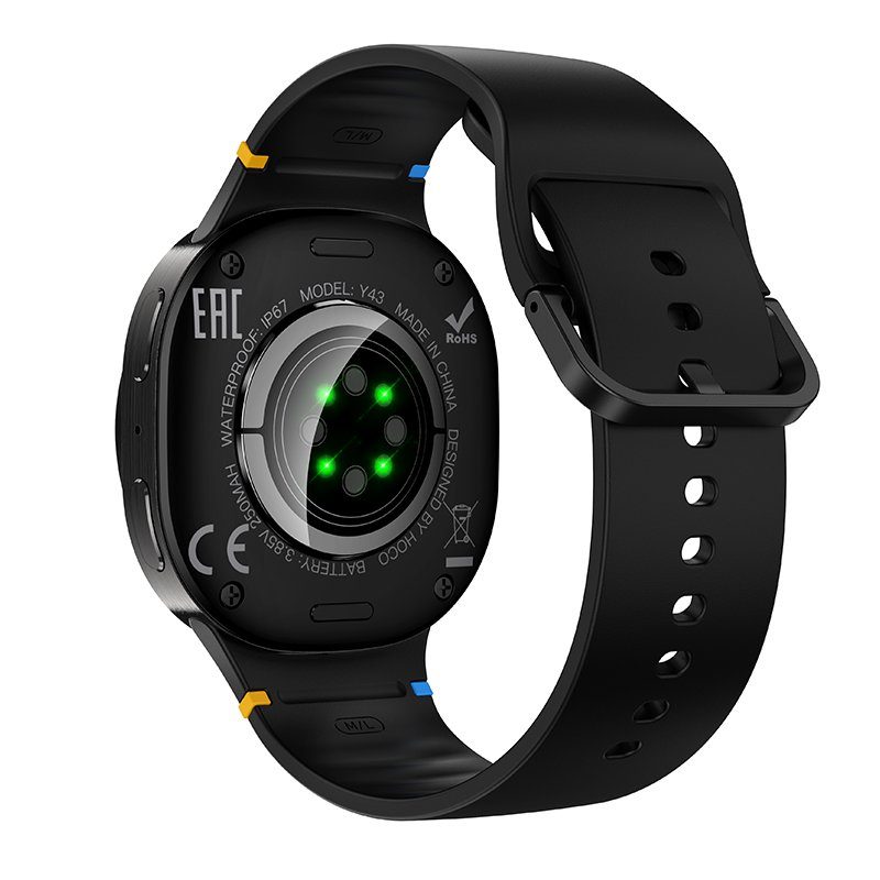 Смарт-годинник HOCO Y43 AMOLED Smart watch(call version) Black (6942007677370) 4