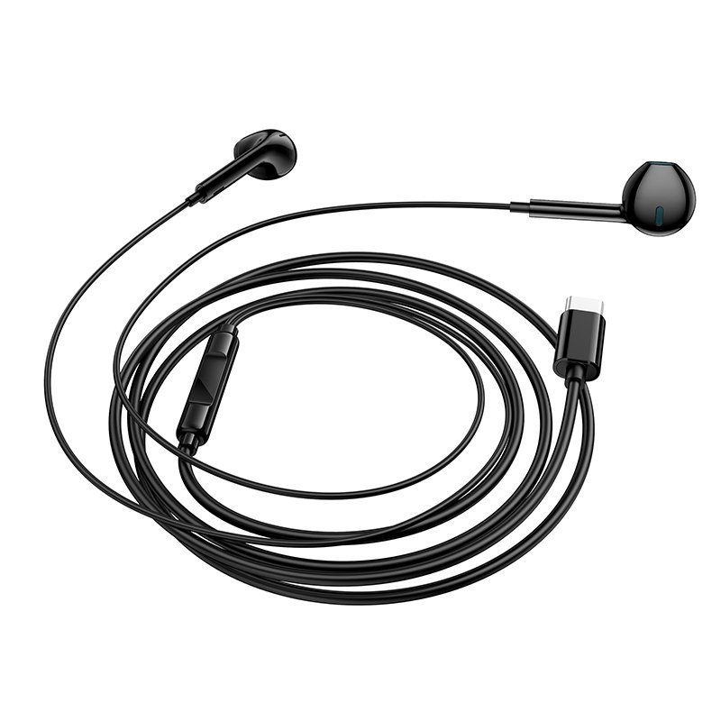 Навушники дротові BOROFONE BM100 (Type-C) Black (6941991121739) 3