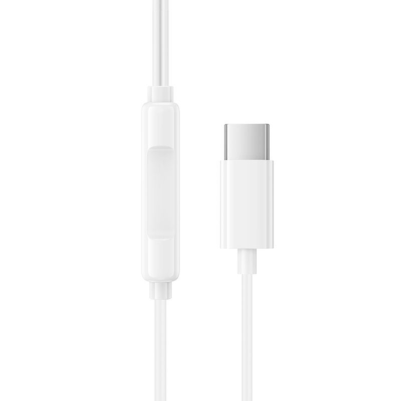 Навушники дротові BOROFONE BM100 (Type-C) White (6941991121746) 4