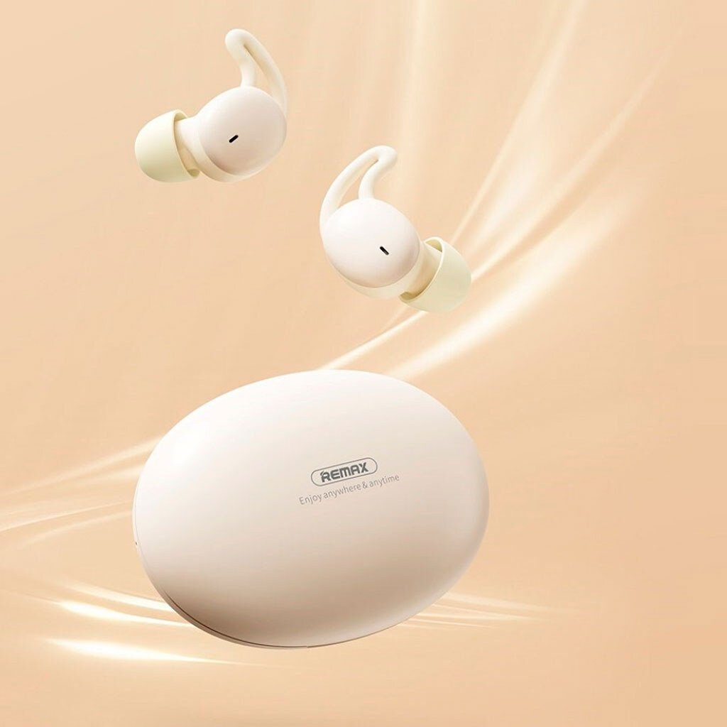 Бездротові навушники TWS REMAX Dreamer Series True Wireless Music Earbuds SleepBuds Z2 Beige (6954851209232) 3