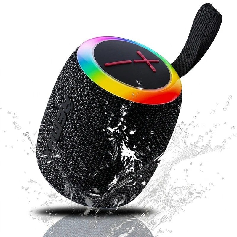 Портативна колонка REMAX RB-M81 Party Light Portable Wireless Speaker, 7W, Black (6972174156316) 3