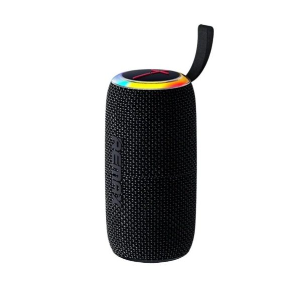 Портативна колонка REMAX RB-M82 Party Light Portable Wireless Speaker, 2*7W, Black (6954851237150)