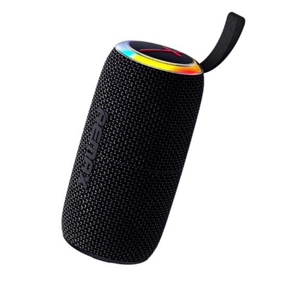 Портативна колонка REMAX RB-M82 Party Light Portable Wireless Speaker, 2*7W, Black (6954851237150) 3
