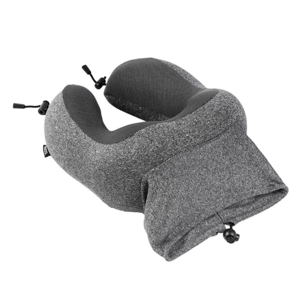 Подушка для подорожі HOCO HX70 slow rebound memory foam U-shaped pillow Black (6942007664677) 5