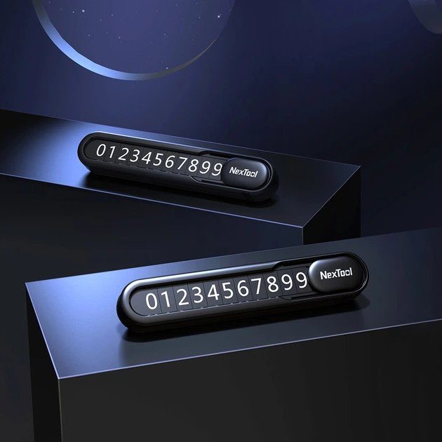Паркувальна карта Xiaomi NEXTOOL Multifunctional Parking Sign Black (NE20140) 3