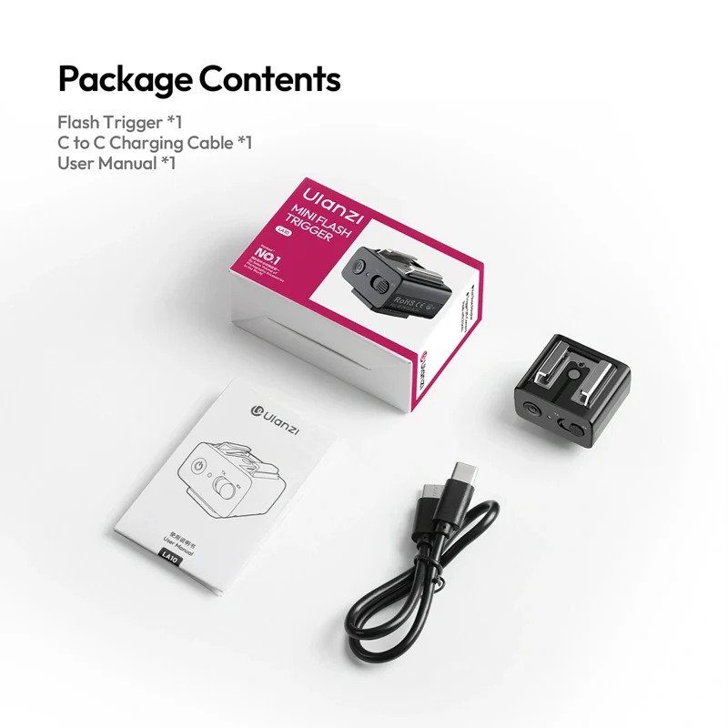 Адаптер для спалаху Ulanzi LA10 Mini Flash Trigger (C059) 2