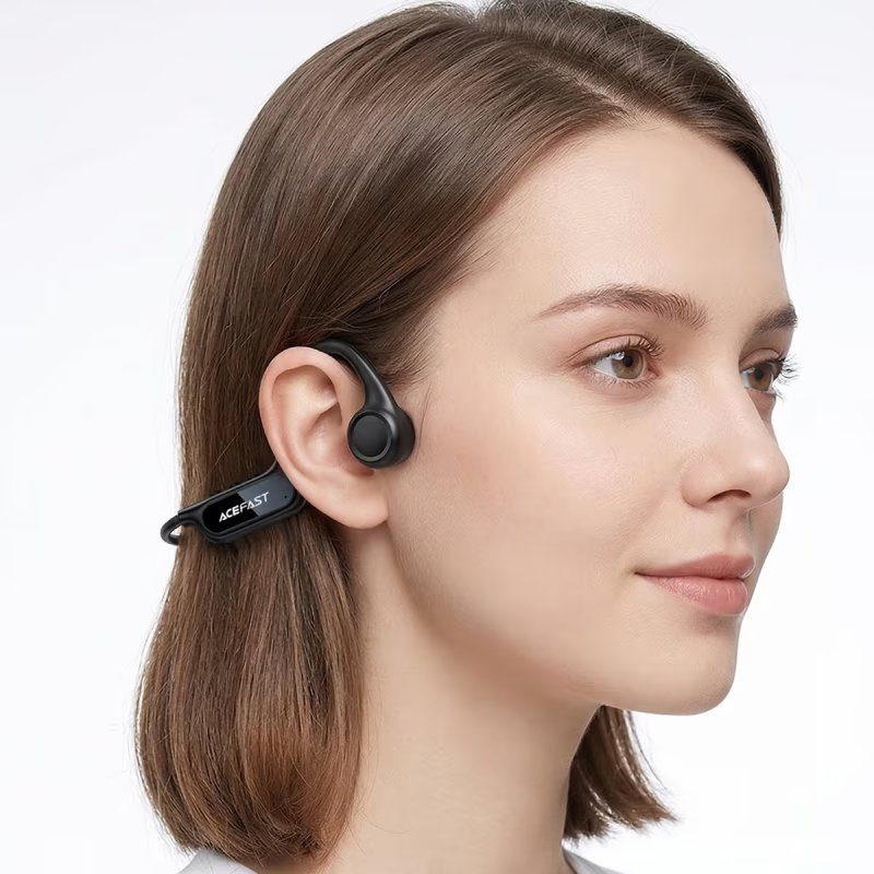 Бездротові спортивні навушники ACEFAST N10 bone conduction BT earphones, IP68, Black (6974316287018 ) 5