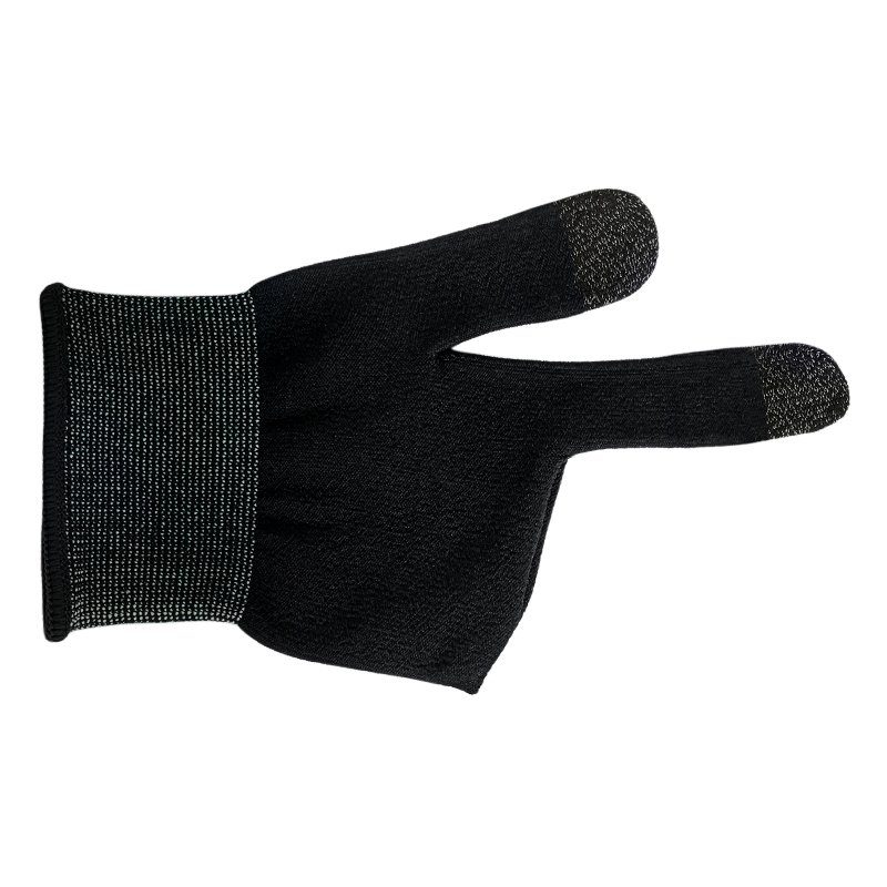 Рукавички ігрові HOCO GA21 Eagle Claw silver fiber two-finger gaming gloves(2PCS pack) Black (6942007666176) 5