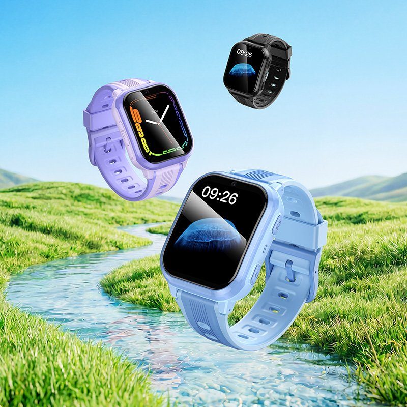 Дитячий смарт-годинник HOCO Y108 4G children phone-watch Black (6942007680936) 5
