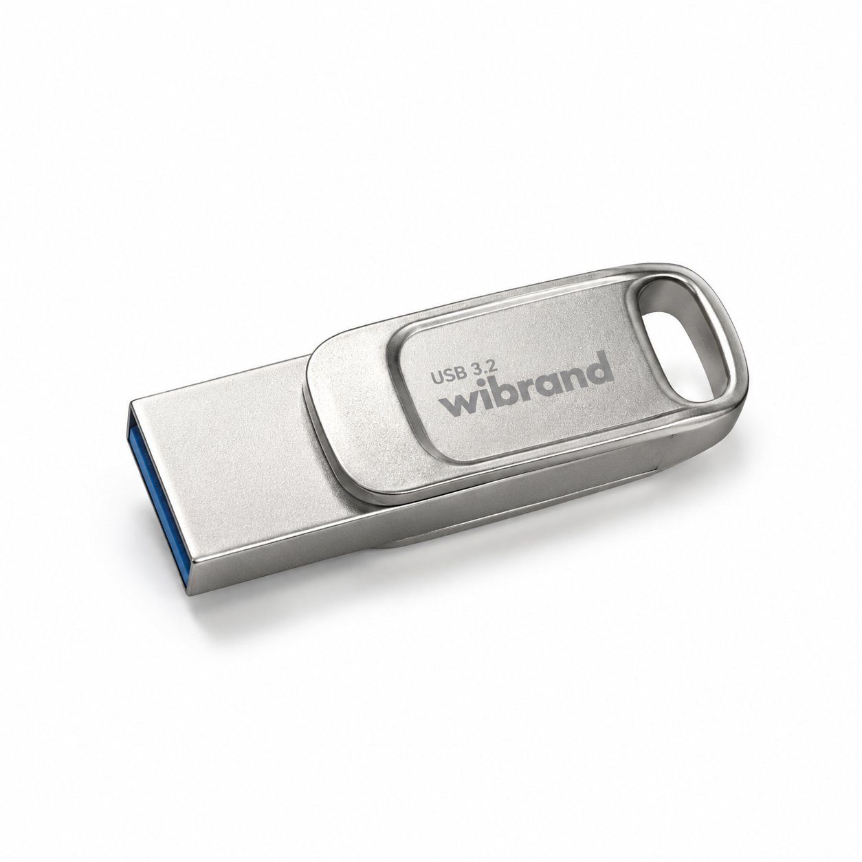 Флеш-накопичувач Wibrand USB 3.2 Gen1 Bee 64GB USB Type-A/USB Type-C Silver (WI3.2TC/BE64TC039S) 4