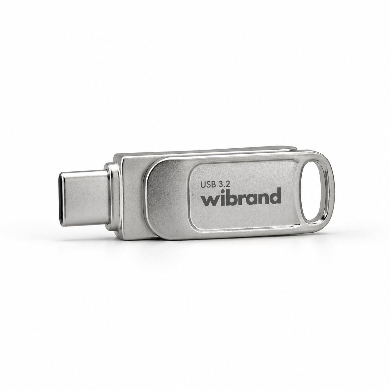 Флеш-накопичувач Wibrand USB 3.2 Gen1 Bee 64GB USB Type-A/USB Type-C Silver (WI3.2TC/BE64TC039S) 3